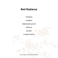 Crystal Flower, Moth Orchid, Red Radiance