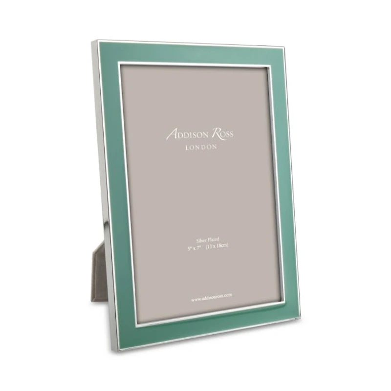 Duck Egg Blue Enamel 5" x 7" Frame
