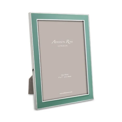 Duck Egg Blue Enamel 5" x 7" Frame