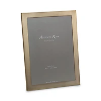 Thin Matte Gold Picture Frame, 8" x 10"