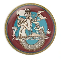 La DoubleJ Mermaid Bordeaux Decorative Plate