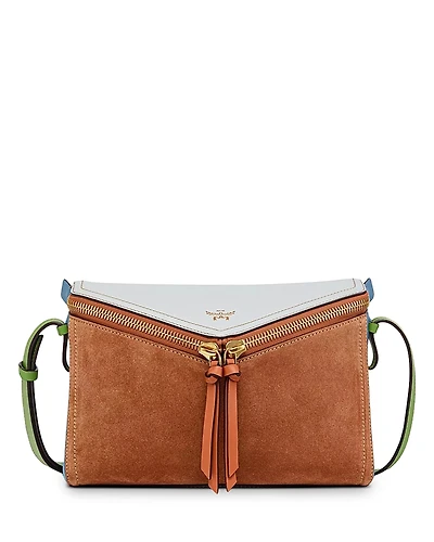 Mcm Diamant 3D Leather Shoulder Bag Small