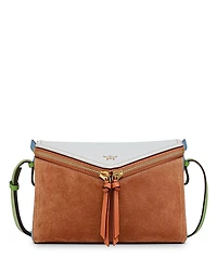 Mcm Diamant 3D Leather Shoulder Bag Small