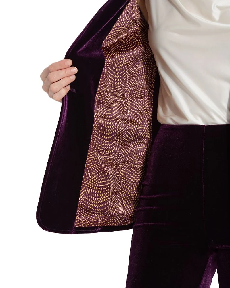 Mercer Velvet Blazer