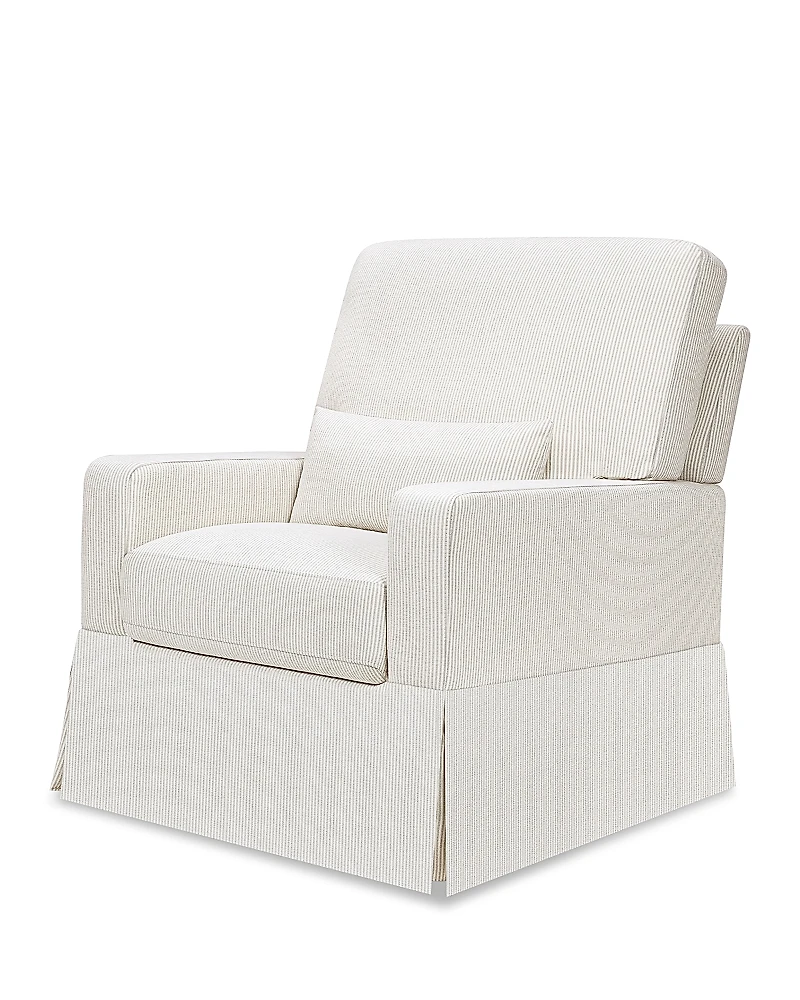 Namesake Crawford Pillowback Comfort Swivel Glider Water Repellent & Stain Resistant