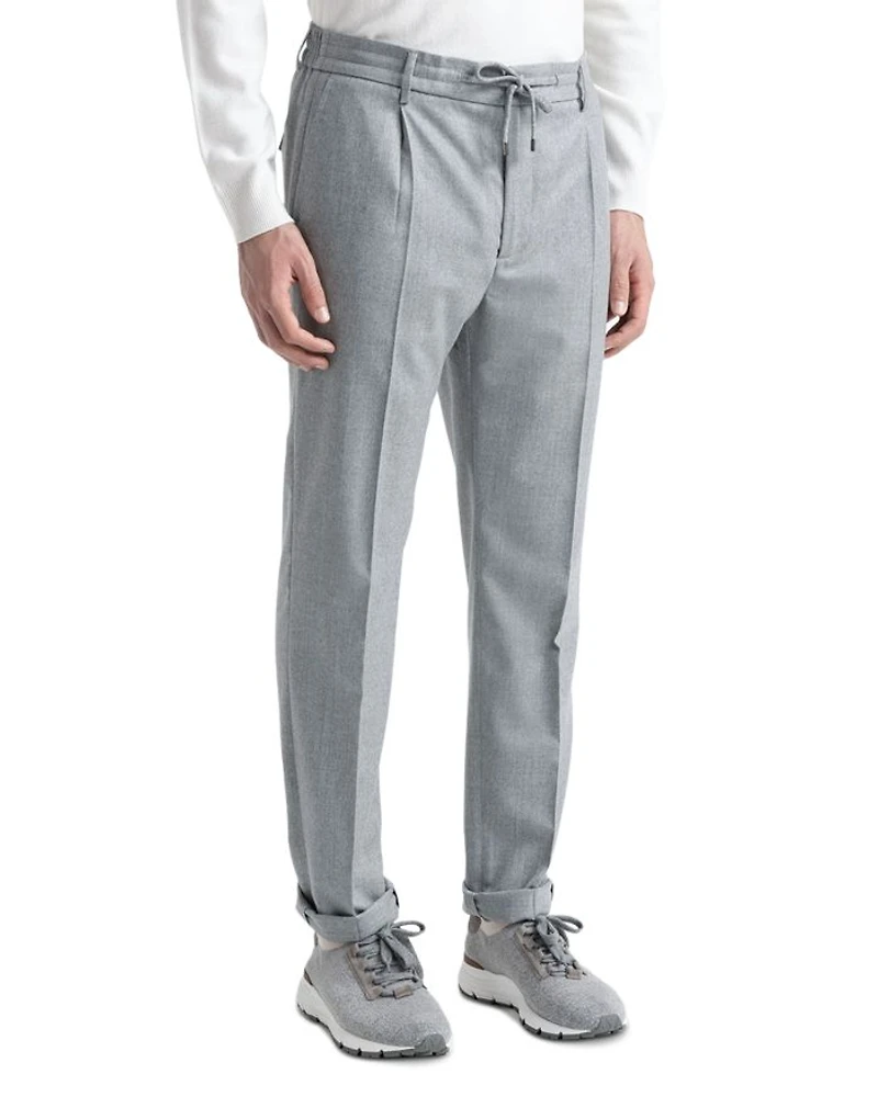 Wool Jogger Dress Pants