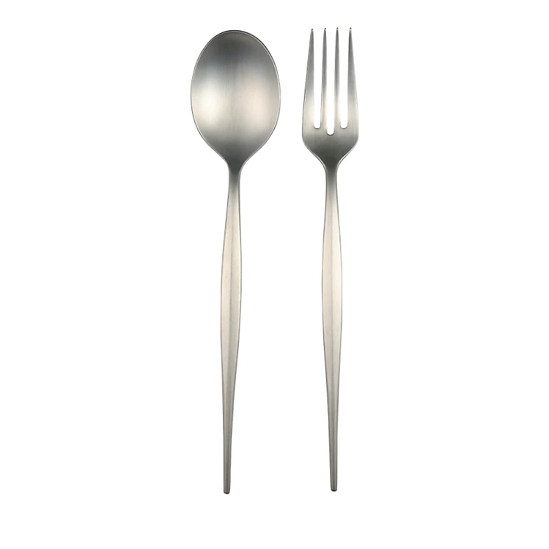 Vietri Natura Satin Finish Serving Set