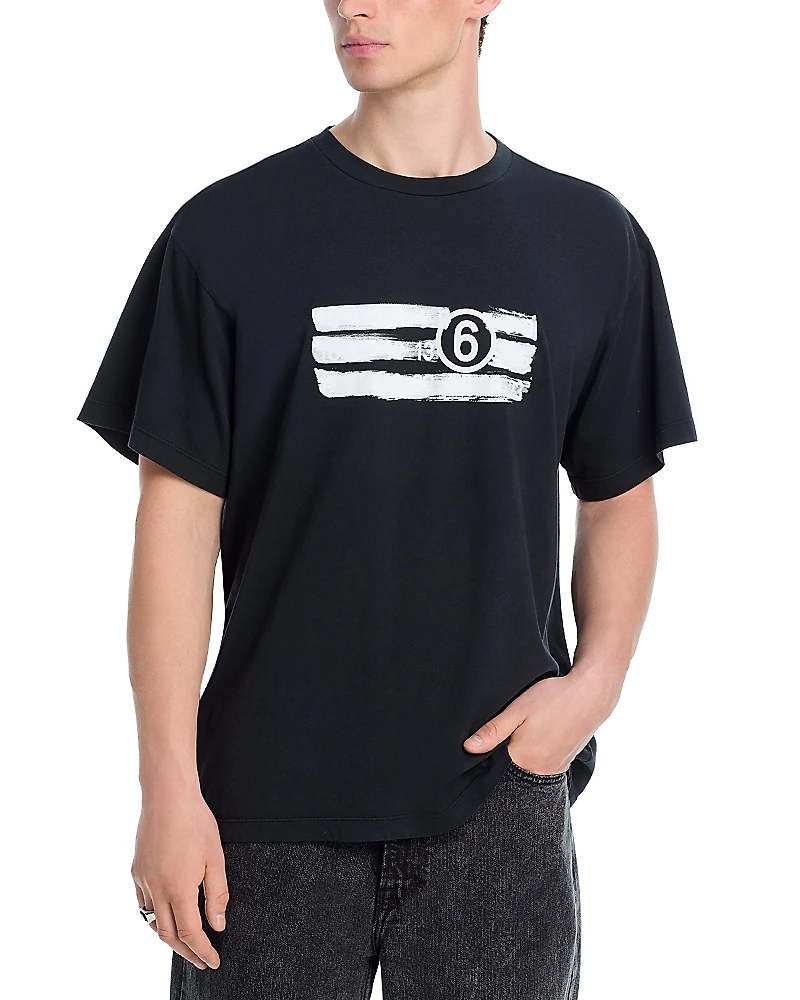 MM6 Maison Margiela Logo Graphic Tee