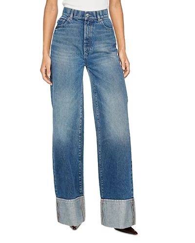 Hepburn Wide Leg High Rise Jeans Middleton