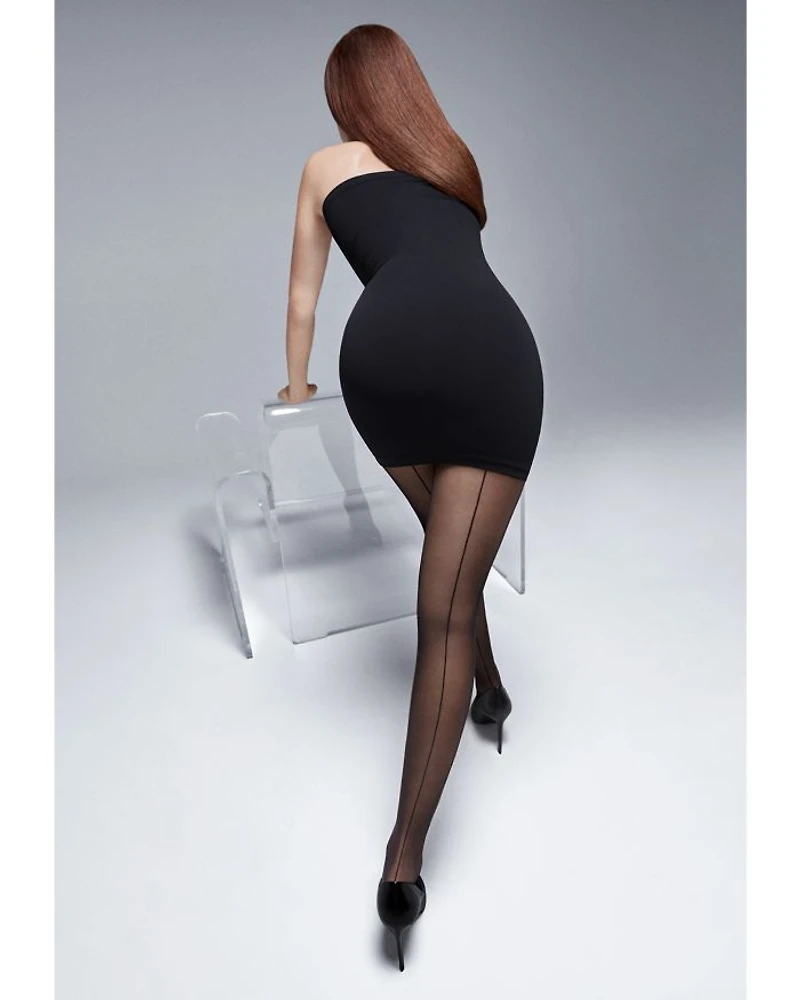 Individual 10 Back Seam Tights