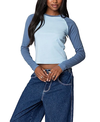 Edikted Raya Long Sleeve T Shirt