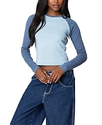 Edikted Raya Long Sleeve T Shirt