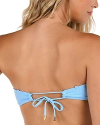 Twisted Bandeau Bikini Top