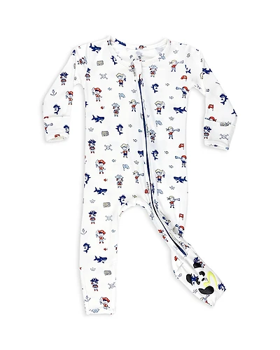 Bellabu Bear Boys' Pirate Convertible Footie - Baby