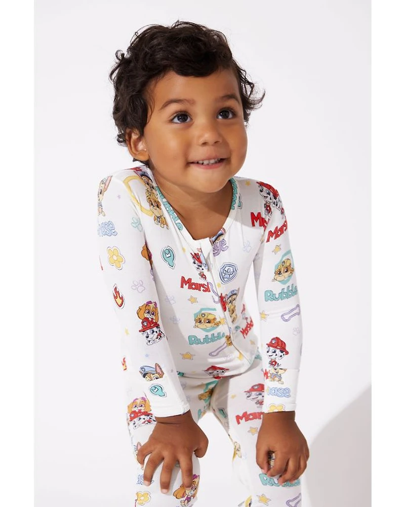 Unisex PAW Patrol Playful Pups Convertible Footie - Baby