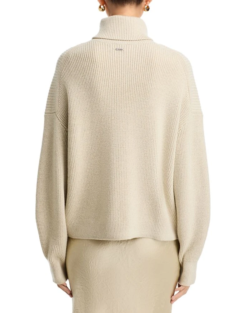 Fernadina Wool Turtleneck Sweater