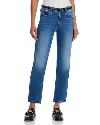 Mother The Outsider High Rise Ankle Jeans