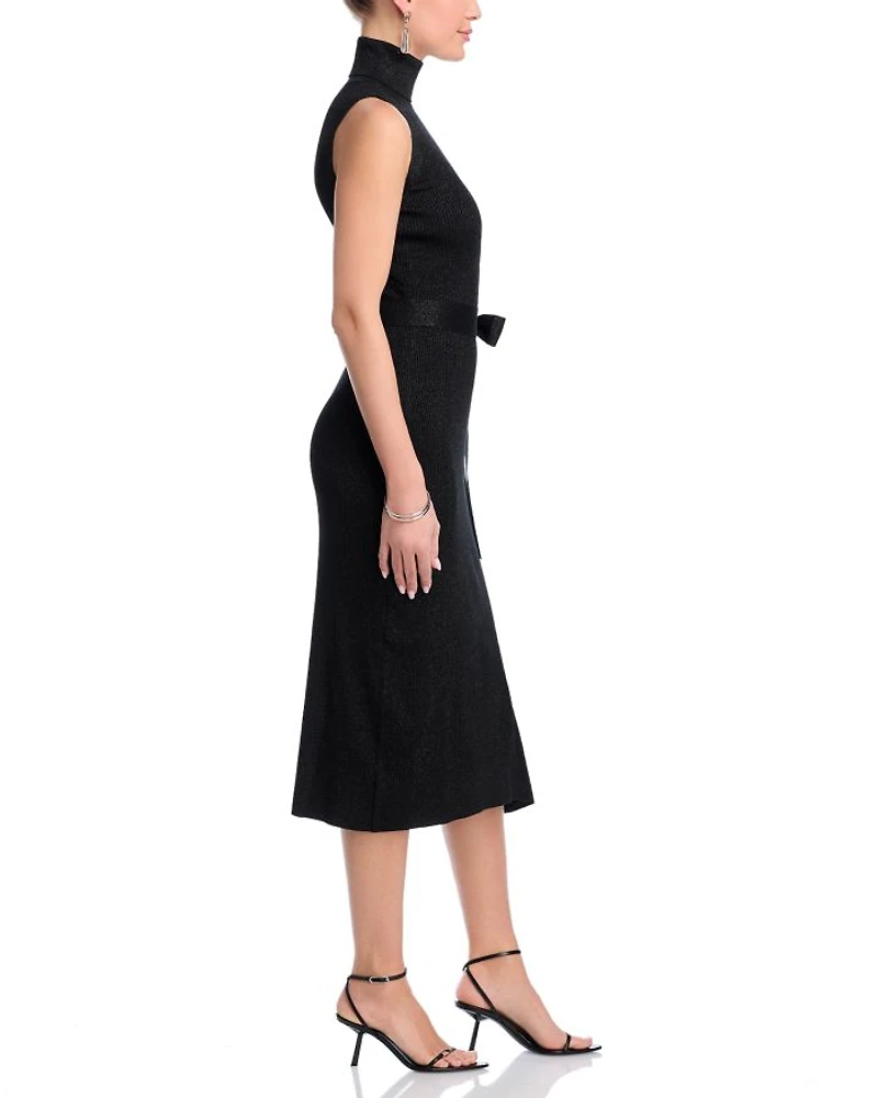 Zoelle Ribbed Turtleneck Dress