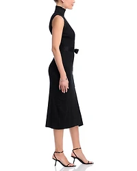 Zoelle Ribbed Turtleneck Dress