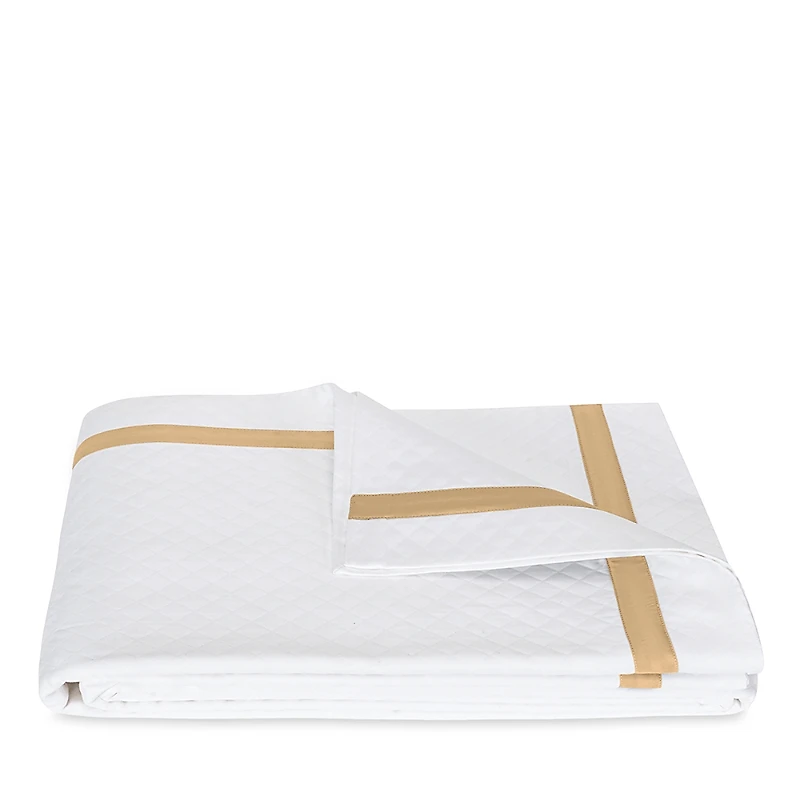 Matouk Lowell Diamond Matelasse Coverlet