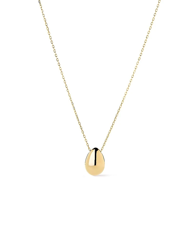 Ana Luisa Gold Pendant Necklace - Gold Teardrop Necklace