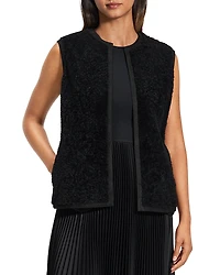 Theory Reversible Shearling Vest