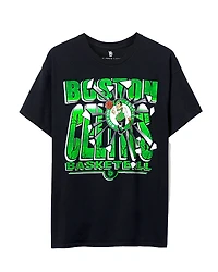 Junk Food Clothing Unisex Nba Boston Celtics Break Through Short Sleeve Tee