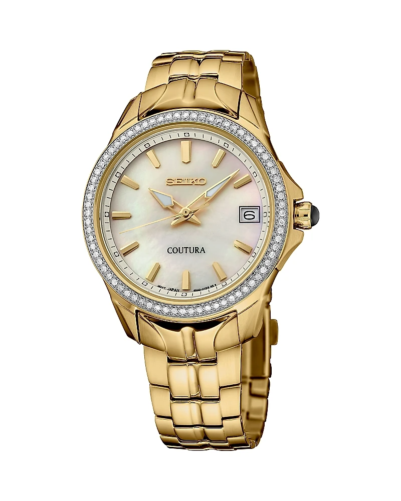 Seiko Watch Coutura Diamonds Watch, 34mm
