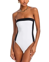 Strapless One Piece Swimsuit - Exclusive