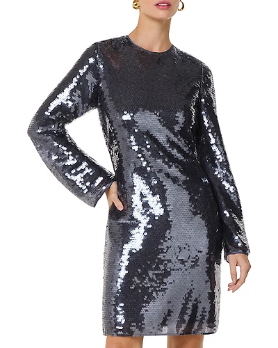 Whistles Sequin Mini Dress
