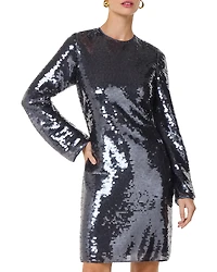 Whistles Sequin Mini Dress