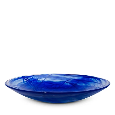 Kosta Boda Contrast Dish, Blue