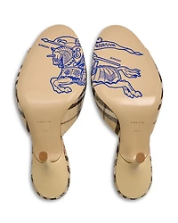 Women's Check Mews Sandals