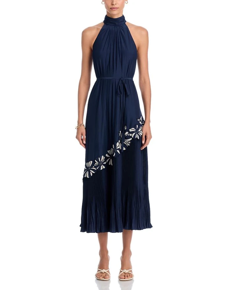 Eleah Floral Halter Midi Dress