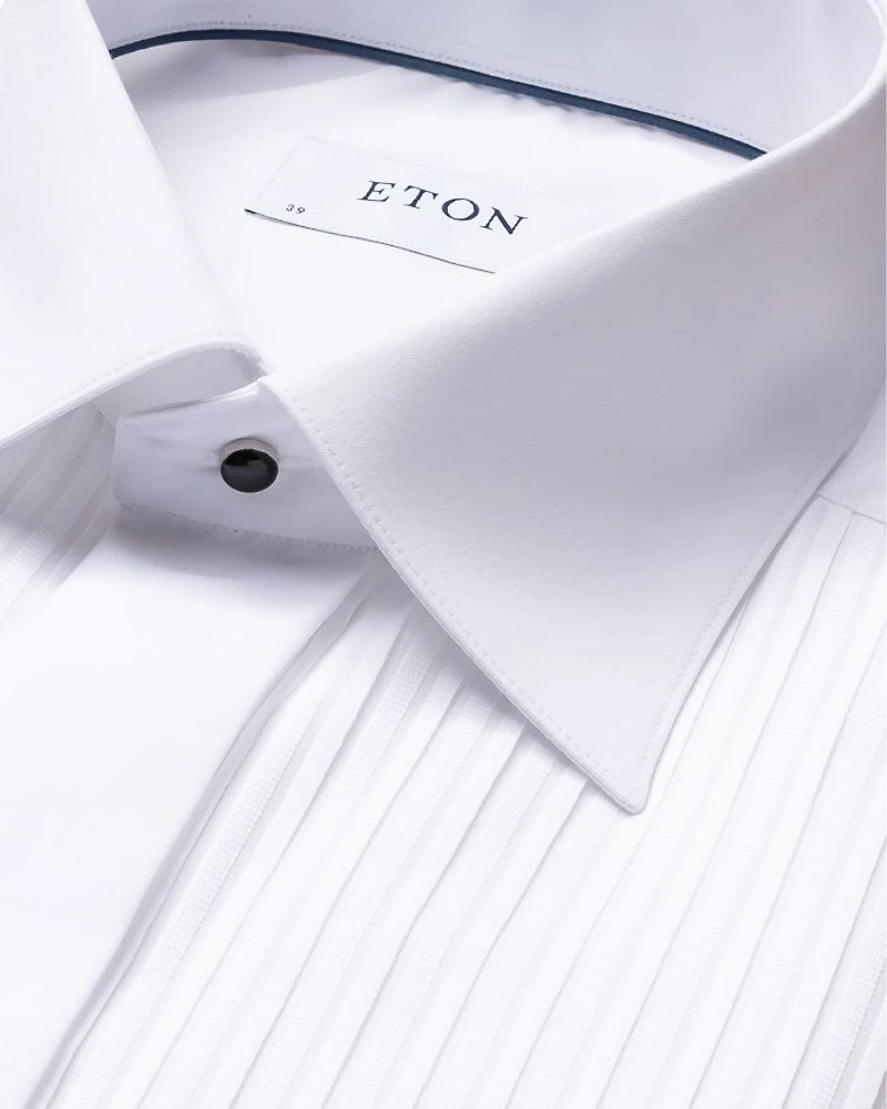 Classic Fit Pleated Bib Formal Shirt