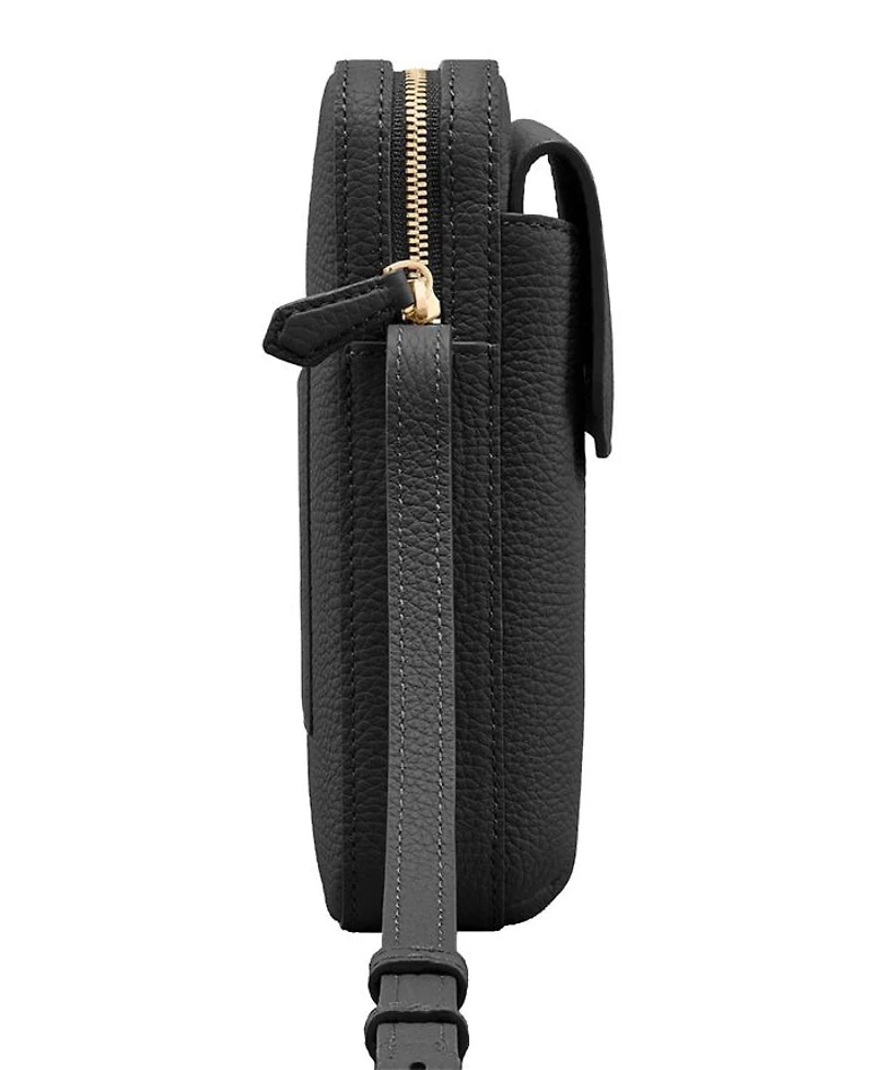 Leather Zip Phone Pouch