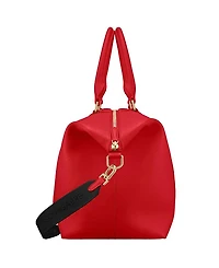 Large Leather Weekender Bag