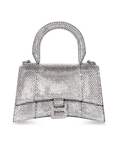 Hourglass Handbag with Rhinestones