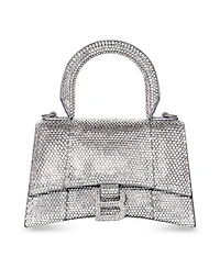 Hourglass Handbag with Rhinestones