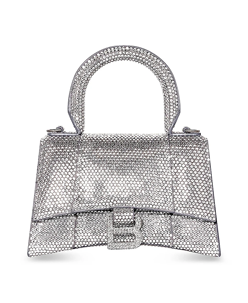 Balenciaga Hourglass Handbag with Rhinestones