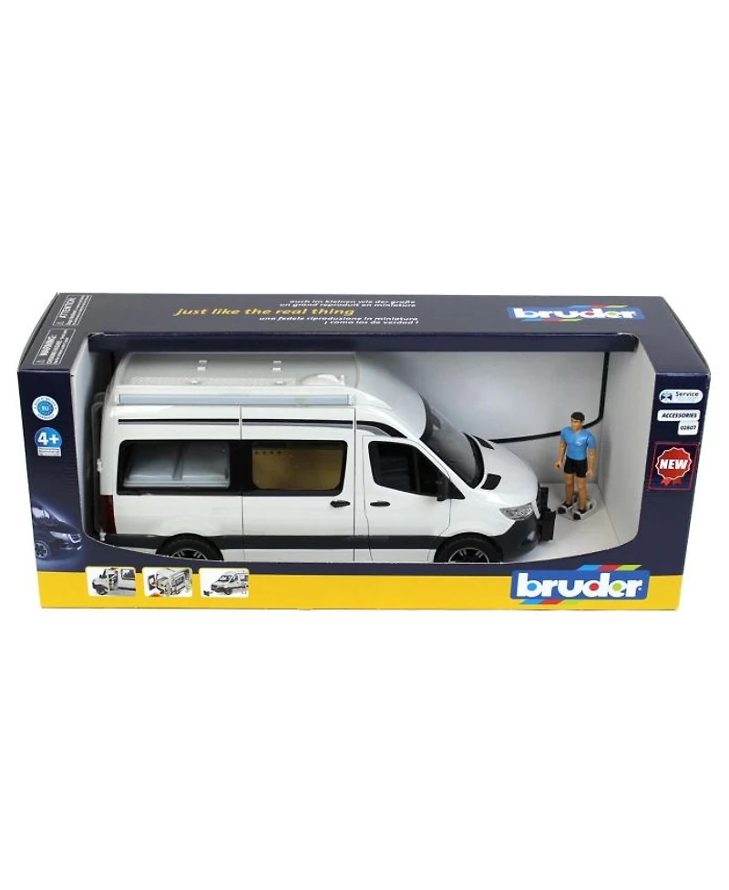 Unisex 1/16 Mercedes-Benz Toy Sprinter Camper with Driver - Ages 5+
