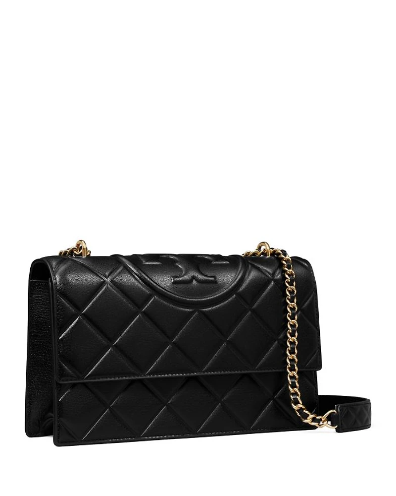 Fleming Convertible Leather Shoulder Bag