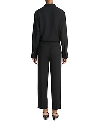 Mid Rise Tapered Pants