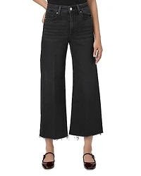 Paige Petites Anessa High Rise Wide Leg Jeans