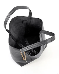 Spin Medium Leather Tote
