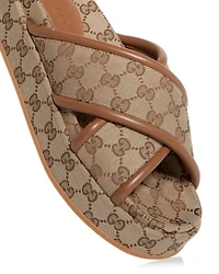 Women's GG Platform Slide Sandals