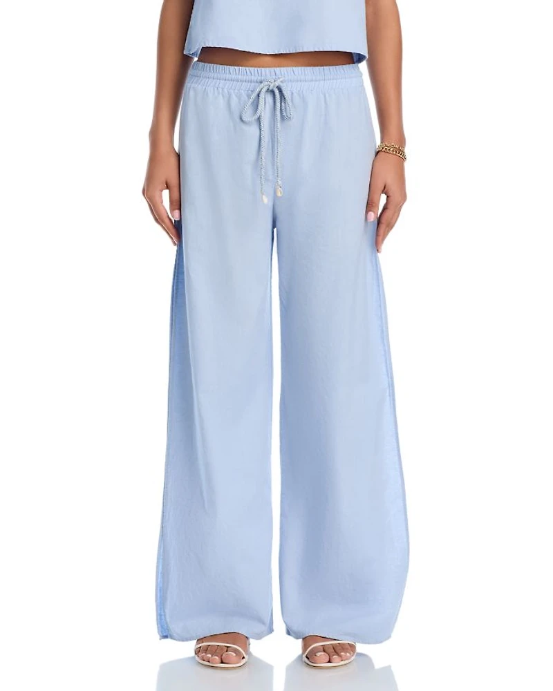 Wide Leg Pants Cover Up - Exclusive