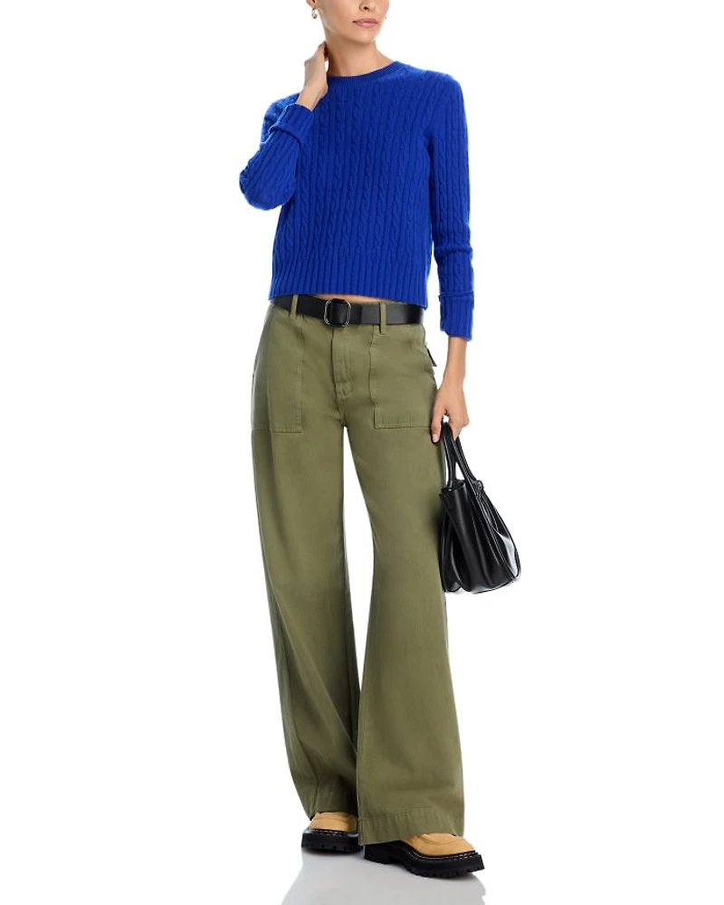 Cashmere Cable Knit Sweater