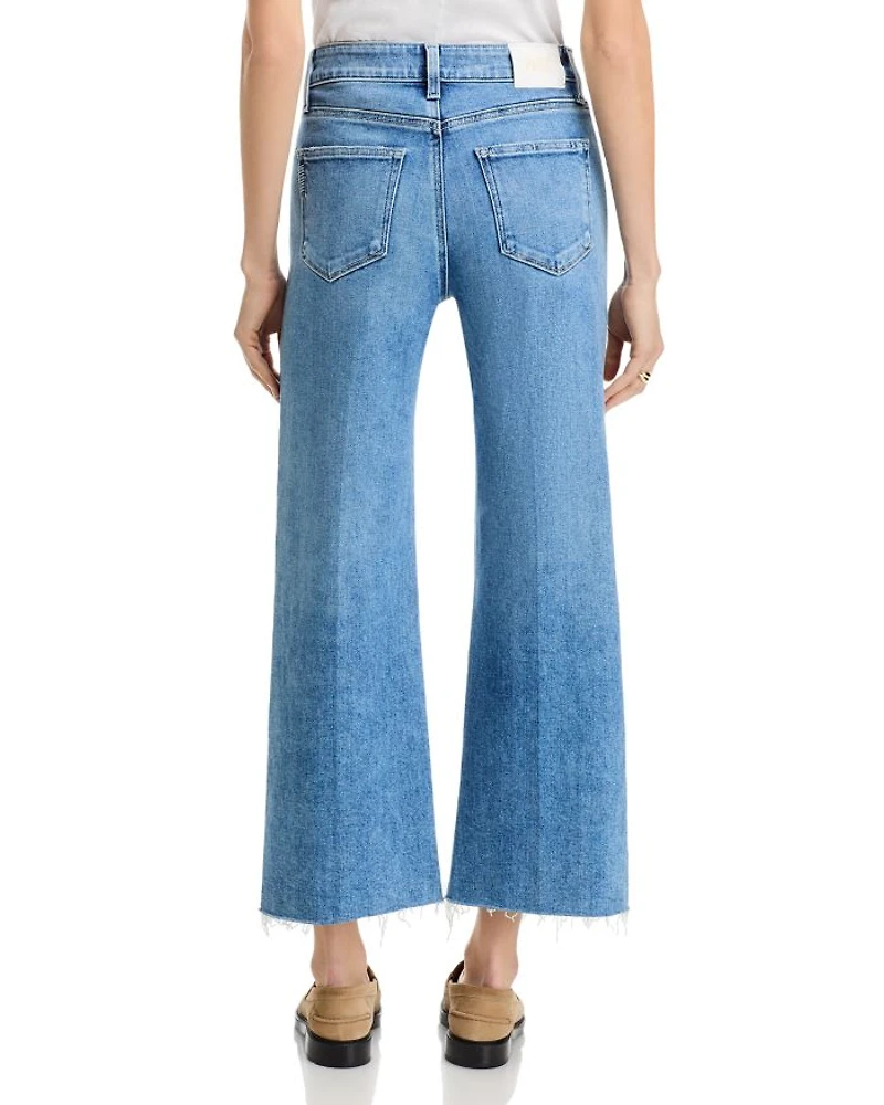 Anessa High Rise Wide Leg Ankle Jeans