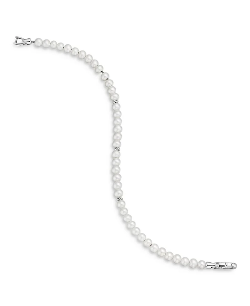 Spiritual Beads Bracelet with Cultured Freshwater Pearls